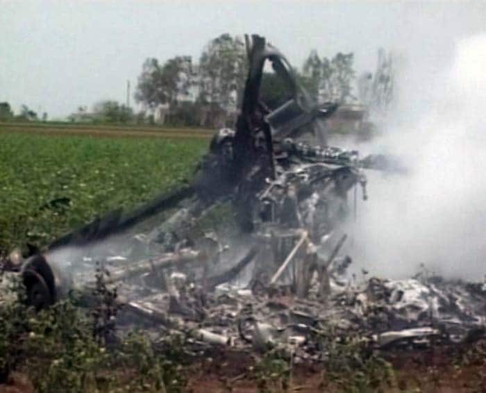 Nine dead as two IAF helicopters collide