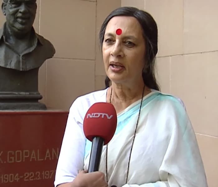 Brinda Karat, Communist Party of India (Marxist) MP from West Bengal, has assets worth Rs 1,74,000.