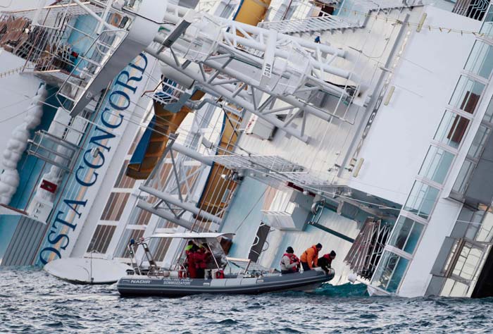 Police have detained Captain Schettino, an Italian national, for questioning on charges of manslaughter, failure to offer assistance to passengers and abandonment of the ship.