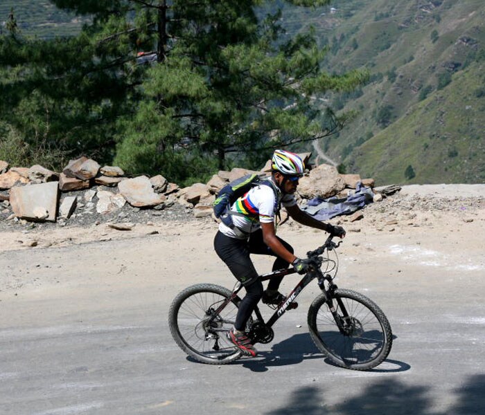 Riding in hills is a completely different ballgame and requires a different set of training and conditioning of your body.&nbsp; Picture Courtesy: Nitin Yadav