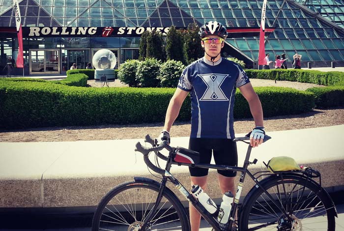 US cyclist on 48-city journey for Support My School