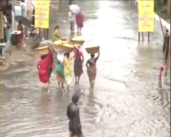 Over 40,000 people were evacuated from low-lying areas of Andhra Pradesh as cyclone Laila appeared to be weakening gradually.