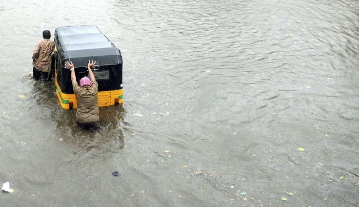 Nellore, Prakasam, Guntur, Krishna, West Godavari and East Godavari districts are likely to bear the brunt of the cyclonic storm even as heavy to extremely heavy rain has been forecast in the coastal districts in the next 36 hours. (AFP Photo)