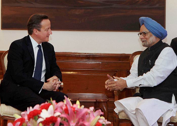 When British PM David Cameron feasted on spicy treats in Kolkata