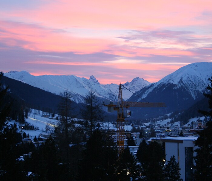 Located in the Swiss Alps, on the Landwasser River, Davos is the highest city in Europe and very famous for its picturesque scenery.(NDTV photo)