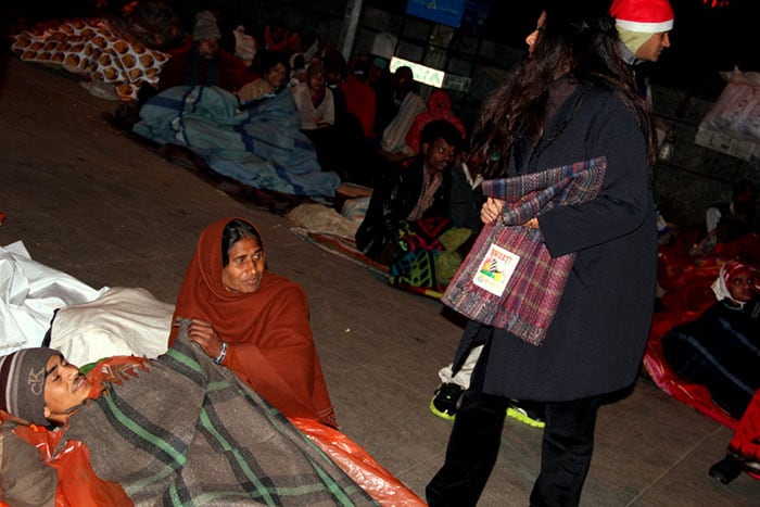 NDTV\'s blanket drive in Delhi