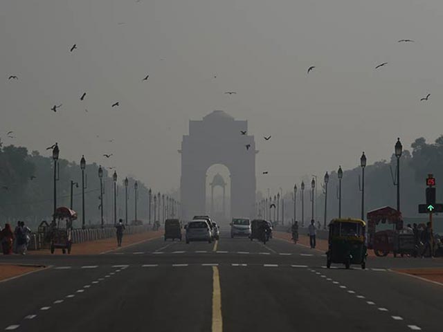 Smog Covers Delhi Post Diwali