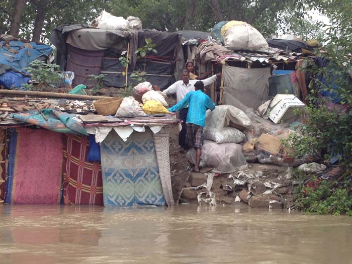 In pics: evacuations and rehab along the Yamuna