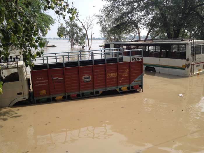 In pics: evacuations and rehab along the Yamuna