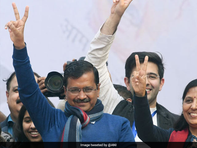 Photo : Delhi Eleciton 2020: 'आप' की जीत पर दिग्गजों ने कुछ यूं दी प्रतिक्रियाएं