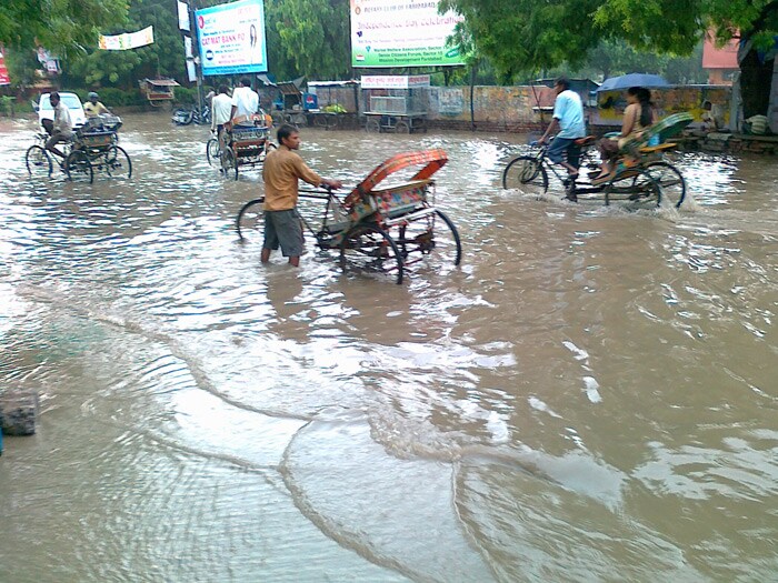 Rickshaw pullers find trouble in peddling their way out. (Photo Courtesy: Ajay Kr Luthra)<br><br><b>Be an I-Witness</b><br><br>You too can share your story through photos and videos. Just upload them here and we'll feature the best entries on Ndtv.com.<br><br><iframe  src="http://www.ndtv.com/convergence/ndtv/new/iframe_NDTVShowUpload.aspx?Template=iwitness&ReqEmail=1&ShowCity=1&ReqCity=1&type=a&ShowDisclaimer=0"  width="400" height="200"  scrolling="no" frameborder="0"> </iframe>