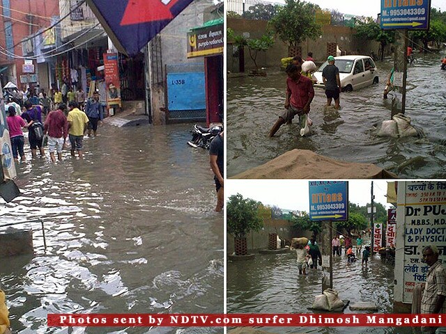 This picture sent by NDTV surfer Dhimosh Mangadan shows how the area around Mahipalpur was flooded by rain water on Thursday morning.(Pic:Dhimosh Mangadan) )<br><br><b>Be an I-Witness</b><br><br>You too can share your story through photos and videos. Just upload them here and we'll feature the best entries on Ndtv.com.<br><br><iframe  src="http://www.ndtv.com/convergence/ndtv/new/iframe_NDTVShowUpload.aspx?Template=iwitness&ReqEmail=1&ShowCity=1&ReqCity=1&type=a&ShowDisclaimer=0"  width="400" height="200"  scrolling="no" frameborder="0"> </iframe>