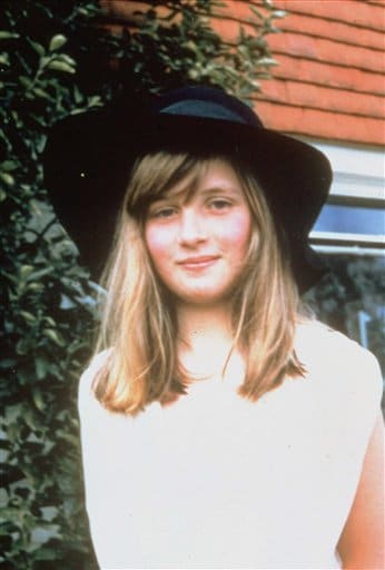 Young and Beautiful: Family album picture of Lady Diana Spencer.