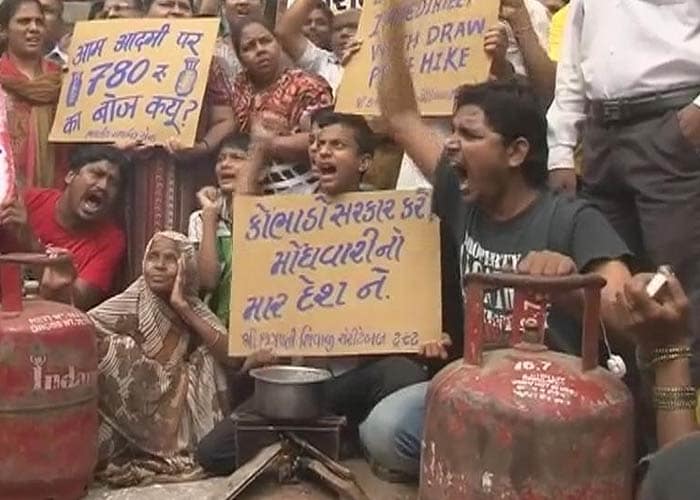 Diesel price hike: Protests across the country