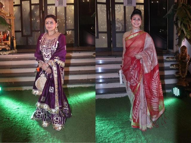 Photo : Diwali 2024: Rani Mukerji And Tanishaa Mukerji's Festivities Look Like This