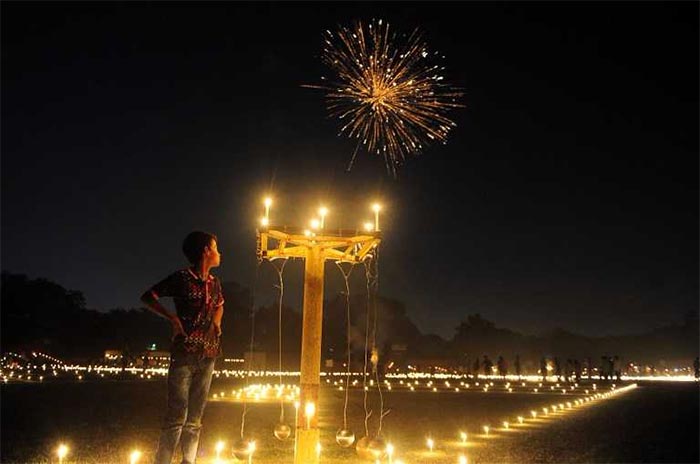 In Pics: India Celebrates Diwali 2017