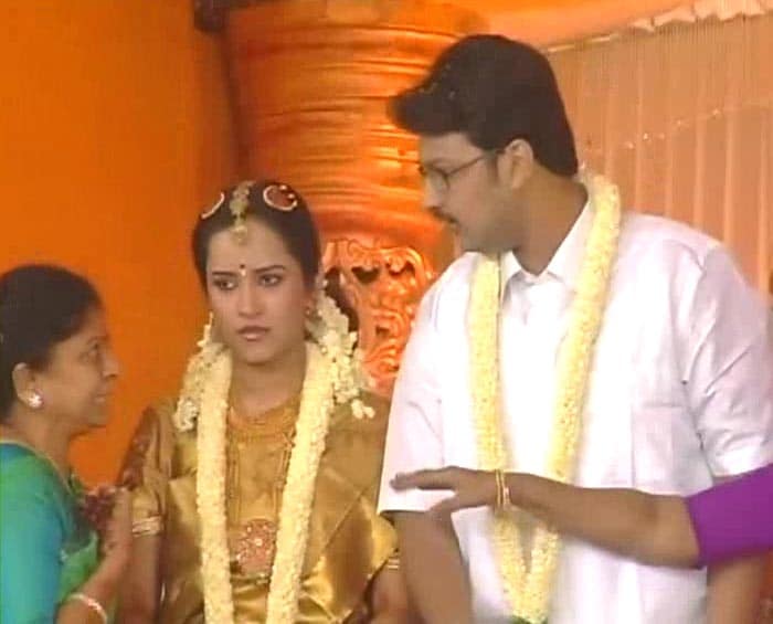 Image result for dhayanidhi alagiri with his wife