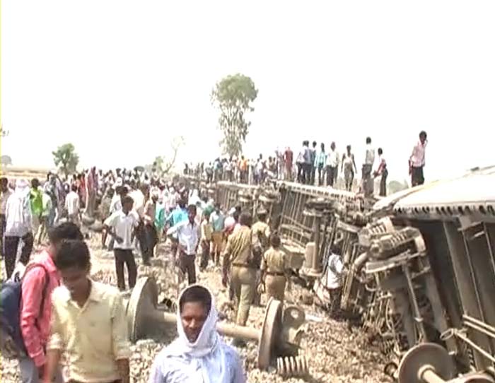 Relief teams have been rushed to the spot from Varanasi and Lucknow. This includes medical teams and a rescue train with equipment.