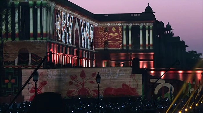 Drones, Laser Show Dazzle Delhi At Beating Retreat Ceremony