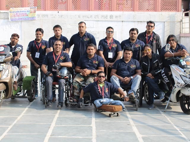 Photo : 'Eagle Specially Abled Riders' Biking For Inclusion For People With Disabilities