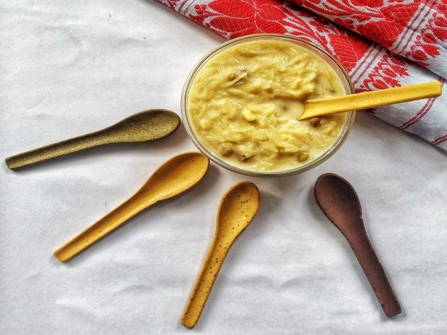 Photo : Eat It After Eating From It: A 24-Year-Old Develops Biodegradable Edible Spoons As Alternative To Plastic