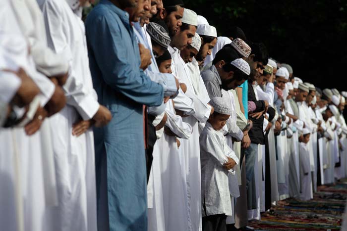 Muslims celebrate Eid across the world
