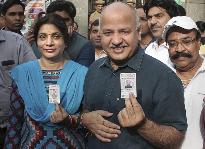 Politicians, Sportsmen Vote In Delhi, Gurgaon In Phase 6 Of Lok Sabha Polls