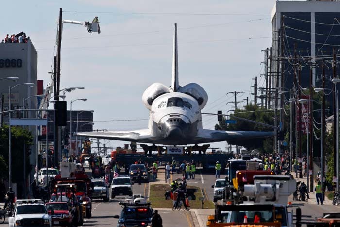 Space shuttle Endeavour's last trip