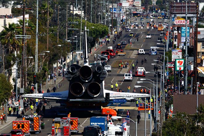 Space shuttle Endeavour's last trip