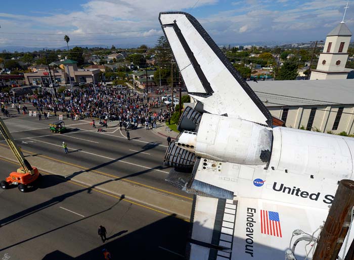 Space shuttle Endeavour's last trip