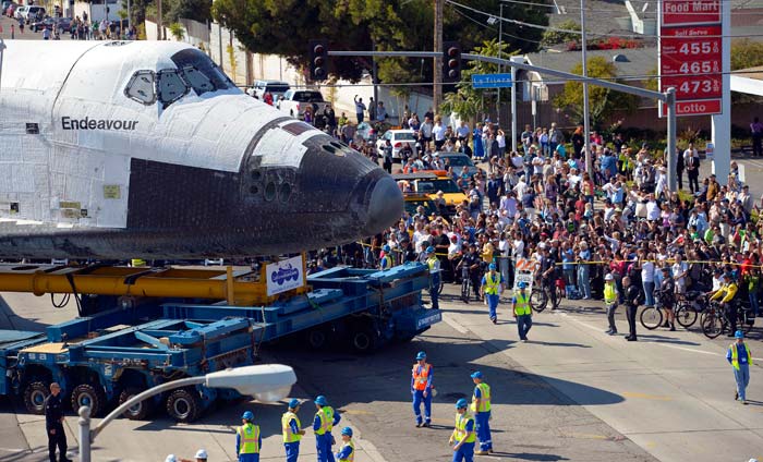 Space shuttle Endeavour's last trip