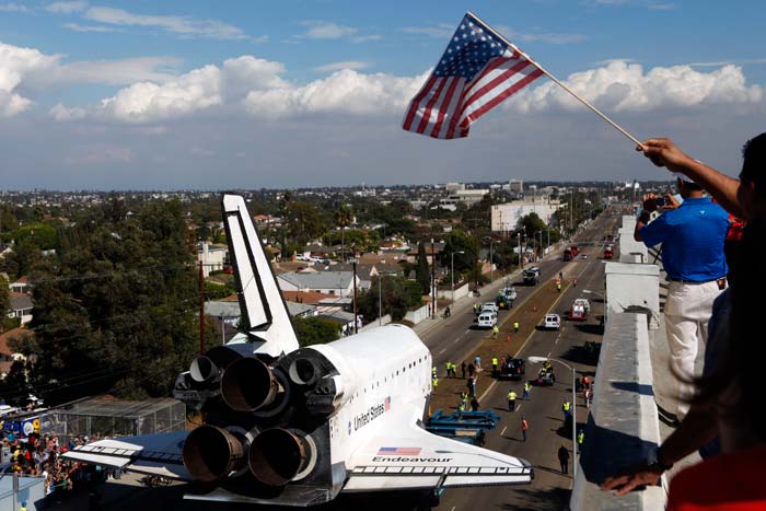 Space shuttle Endeavour's last trip