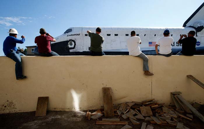 Space shuttle Endeavour's last trip