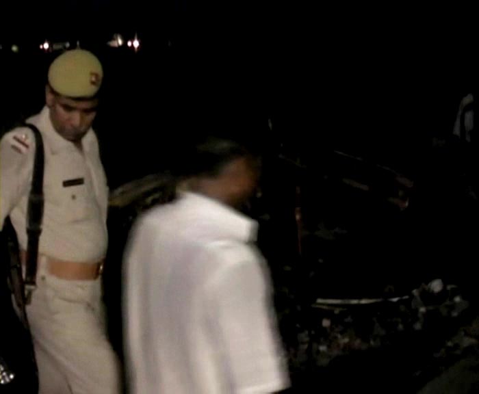 The incident happened at about 2 am on Thursday morning.