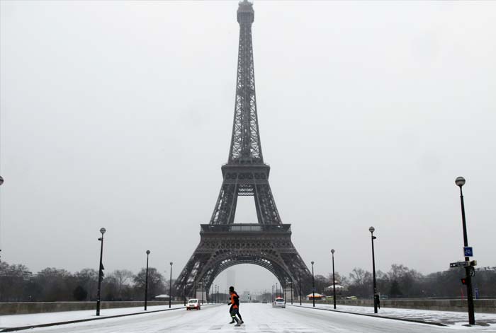 Europe cold wave: Snow blankets countries in wintry landscape