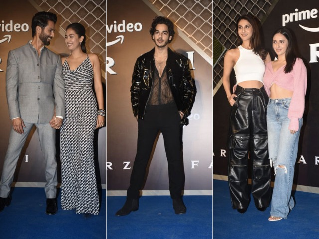 Farzi Screening- Shahid Kapoor, Mira Rajput, Ishaan Khatter And Others