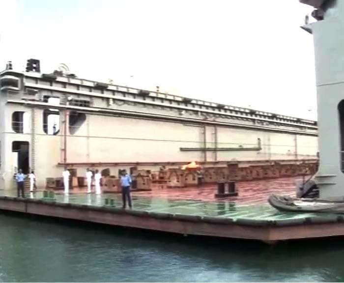 Indian Navy\'s first floating dock