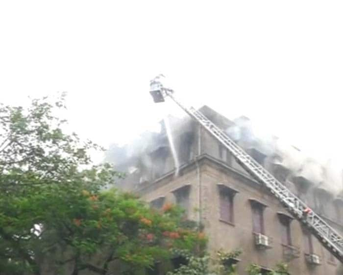 Fire breaks out in Mumbai government building