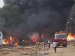 Photo : Major fire in chemical factory in Andhra Pradesh