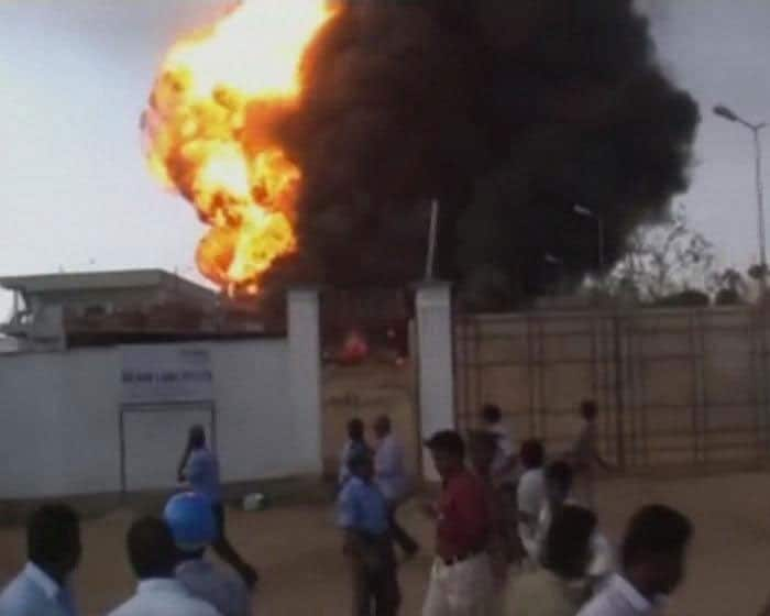 Major fire in chemical factory in Andhra Pradesh