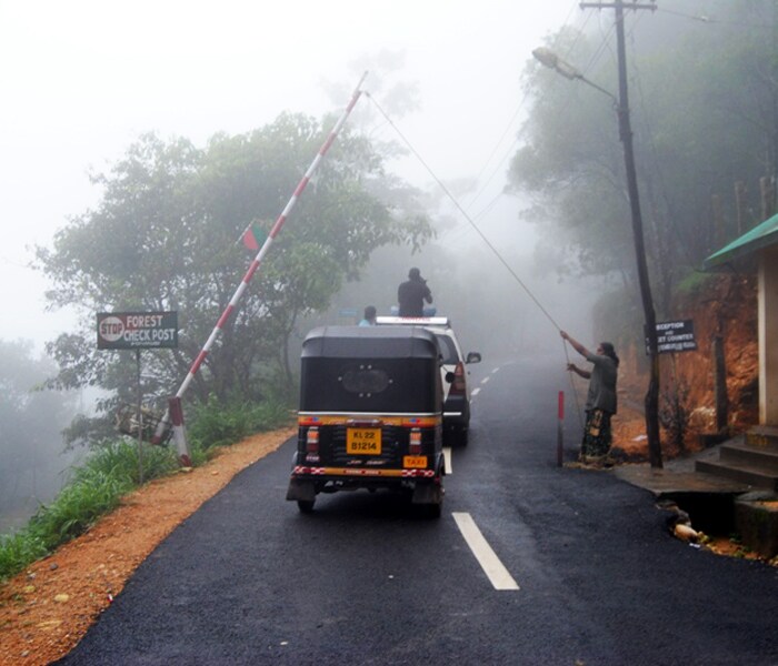 <b>Ponmudi check post: </b>A forest check post at Ponmudi, Thiruvananthapuram. (Image: Ketki Angre)