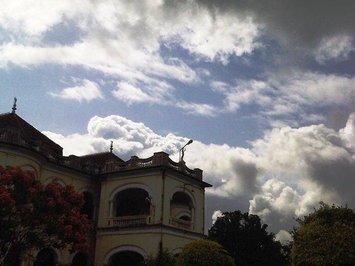 <b>The darkness that brings joy: </b>A view from an erstwhile palace in Trivandrum.(Image: Naghma Sahar)