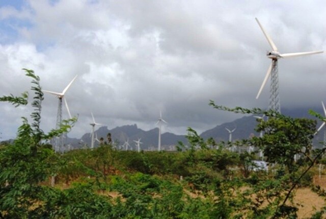 <b>Monsoon calling:</b> Clouds gather over an open wind mill.(Image: Ketki Angre)