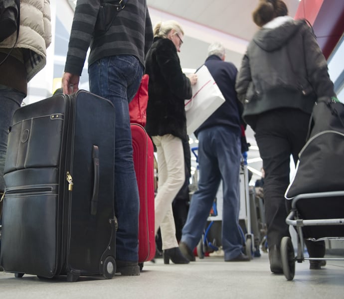 All the morning flights were delayed by over two-three hours causing inconvenience to passengers.