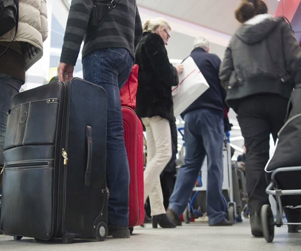 Around nine international flights were also diverted to Mumbai, Ahmedabad and Jaipur.