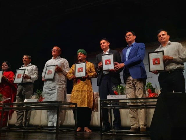 Photo : Folk Music For A Swasth India: Launch Of India's First Music Album On Hygiene