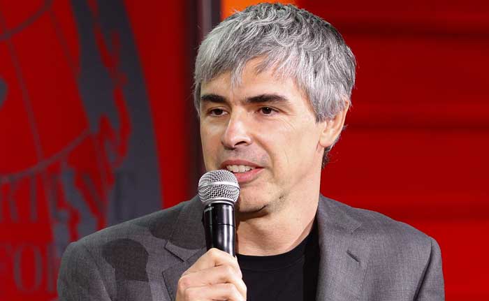 Google's Larry Page is on number 10. He is now the CEO of Alphabet, the parent company of Google and several others associated with Google. (AFP Photo)