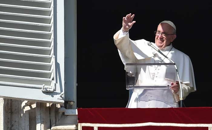 Pope Francis is on number 4. According to Forbes, "he has made it his mission to transform the longstanding conservative image of the Catholic Church." (AFP Photo)