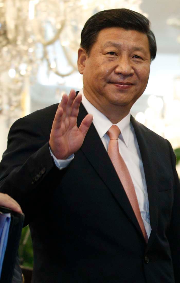 Third prize went to Chinese President Xi Jinping, who is expected to rule for a decade in which China is set to eclipse the US as the world's largest economy.