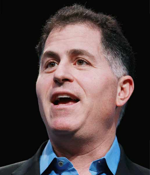 Michael Dell, CEO of Dell Inc featured at the 15th spot on the list. (AFP Photo)